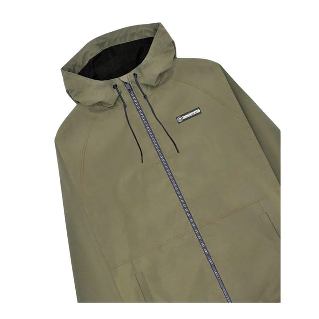 Lambretta Lambretta Men's Ripstop Hooded Jacket in Khaki - 3