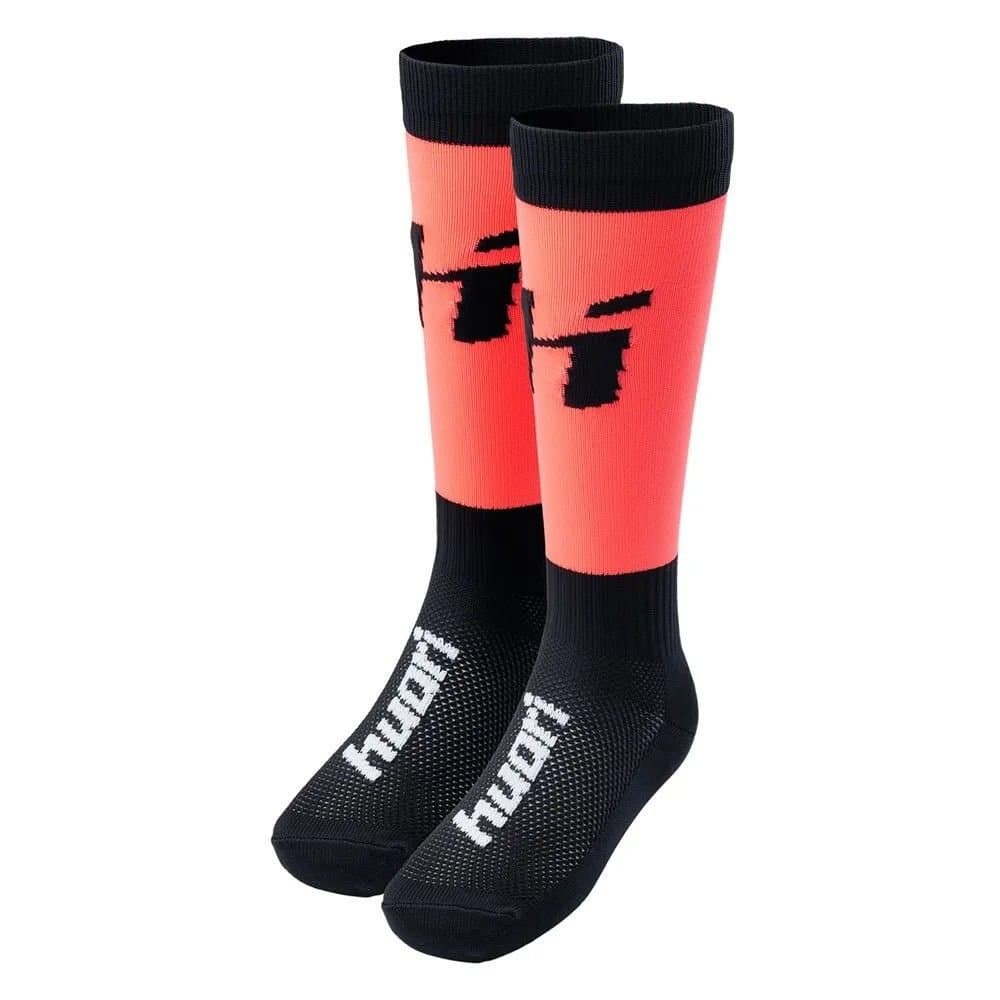 Huari Huari Men's Beates Football Socks in True Black