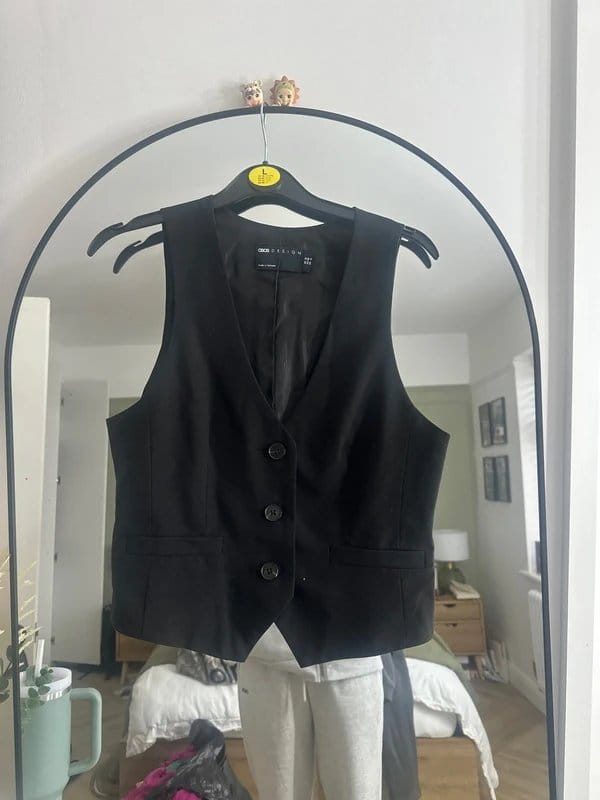 ASOS Black waistcoat asos - 1