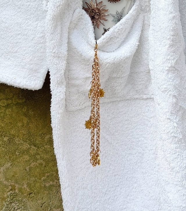 Coconut Lane Gold Tone Celestial Phone Strap Coconut Lane New Look - 3