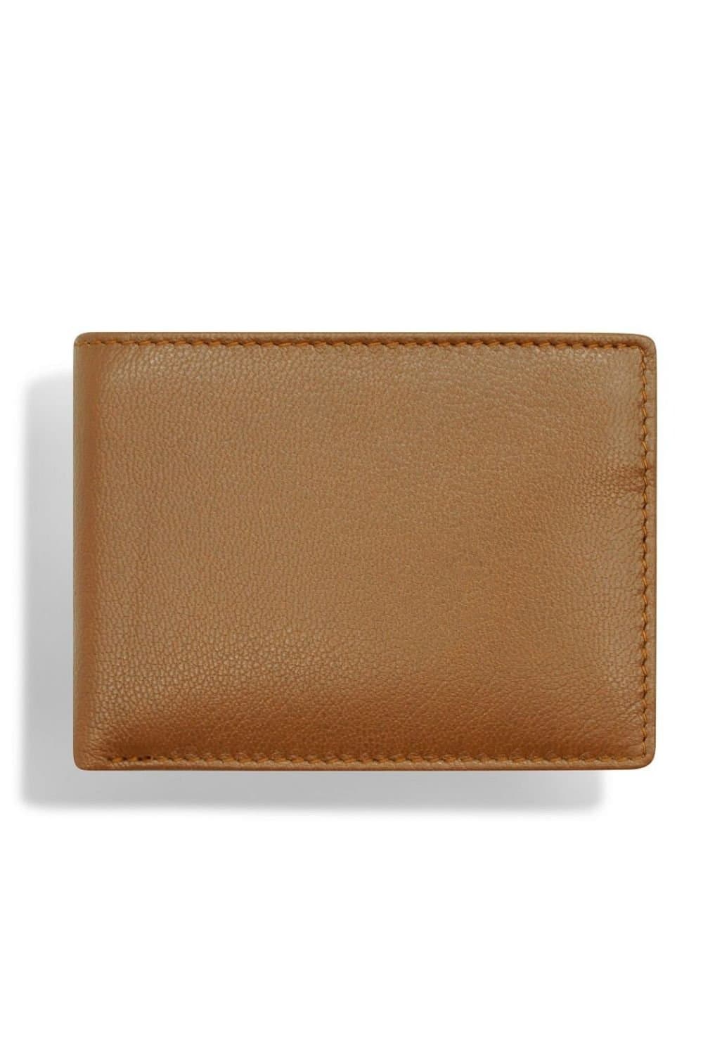 Barneys Originals Barneys Originals Men's Tan Faux Leather Wallet