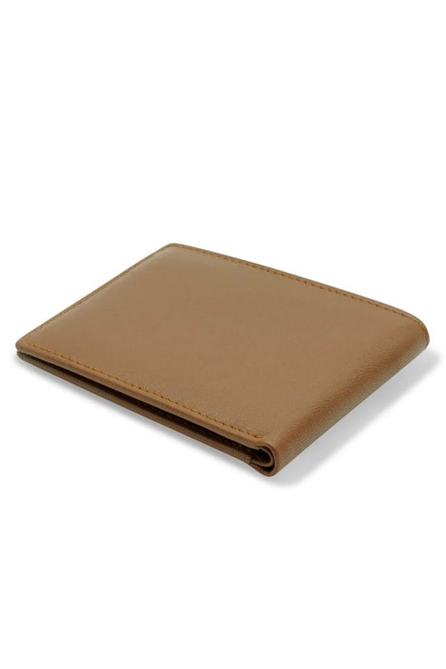 Barneys Originals Barneys Originals Men's Tan Faux Leather Wallet - 3