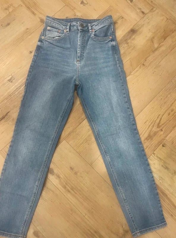 ASOS ASOS high waist jeans. W26 L30 mid blue denim