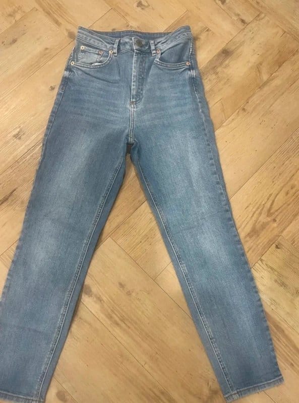 ASOS Light Blue High Waist Jeans