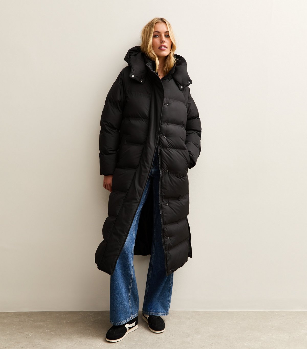 New Look Women's Tall Black Longline Puffer Jacket New Look - 4