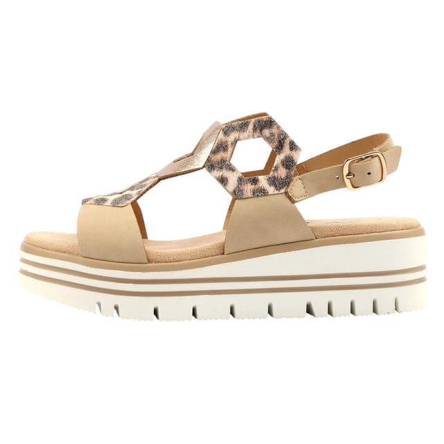 Lunar Lunar Women's Jaslene Sandals in Beige - 2