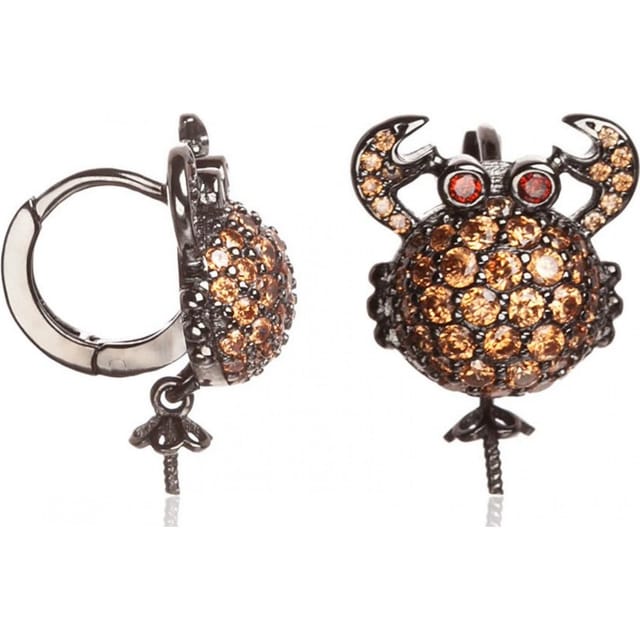 Lancaster Lancaster Women's JLA-EAR-CRAB-4 Pair Of Earrings - 2