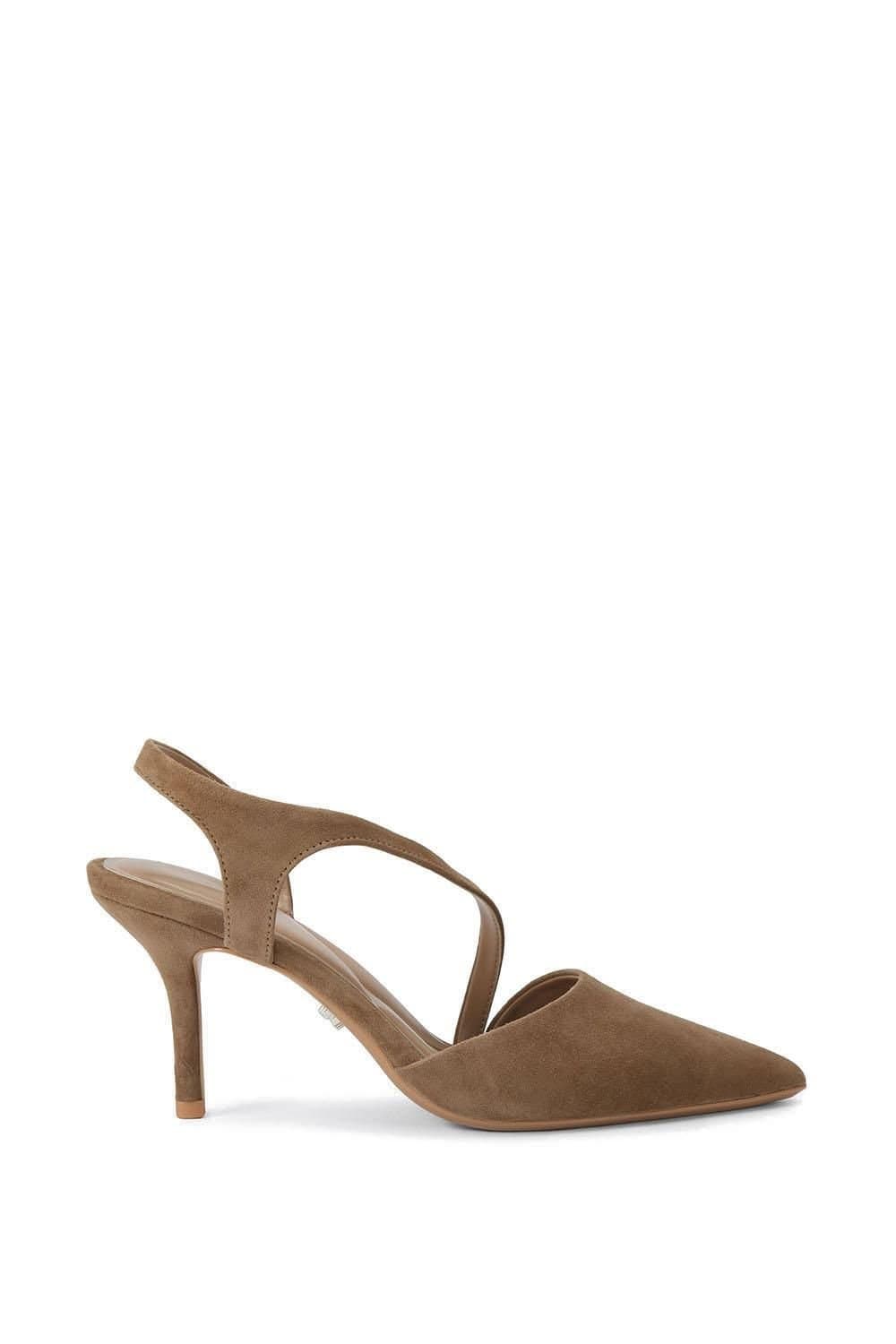 Carvela Carvela Women's 'Symmetry Court' Suede Heels in Tan