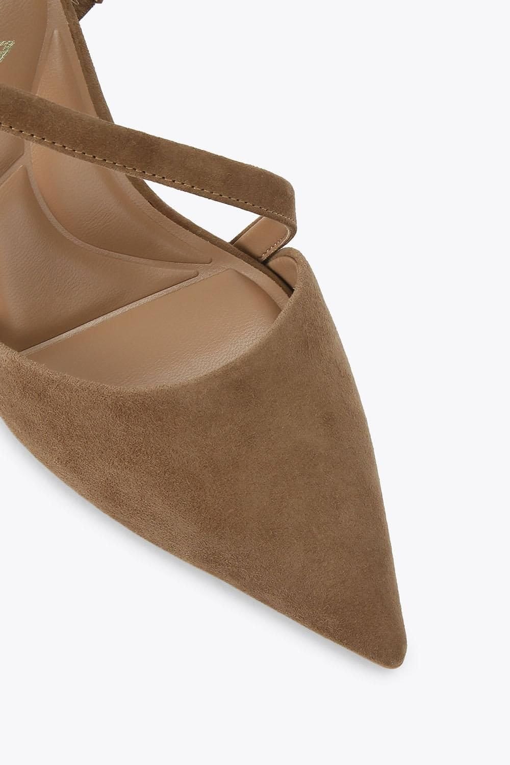 Carvela Carvela Women's 'Symmetry Court' Suede Heels in Tan - 4