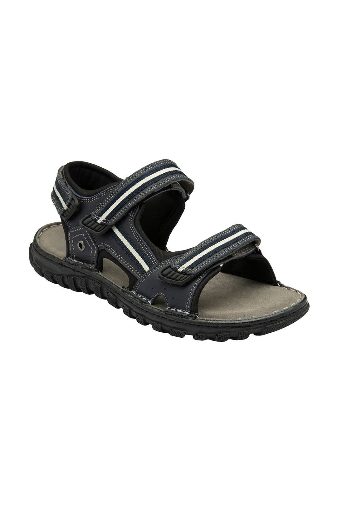 Lotus Lotus Men's 'Gus' Blue Leather Sandals