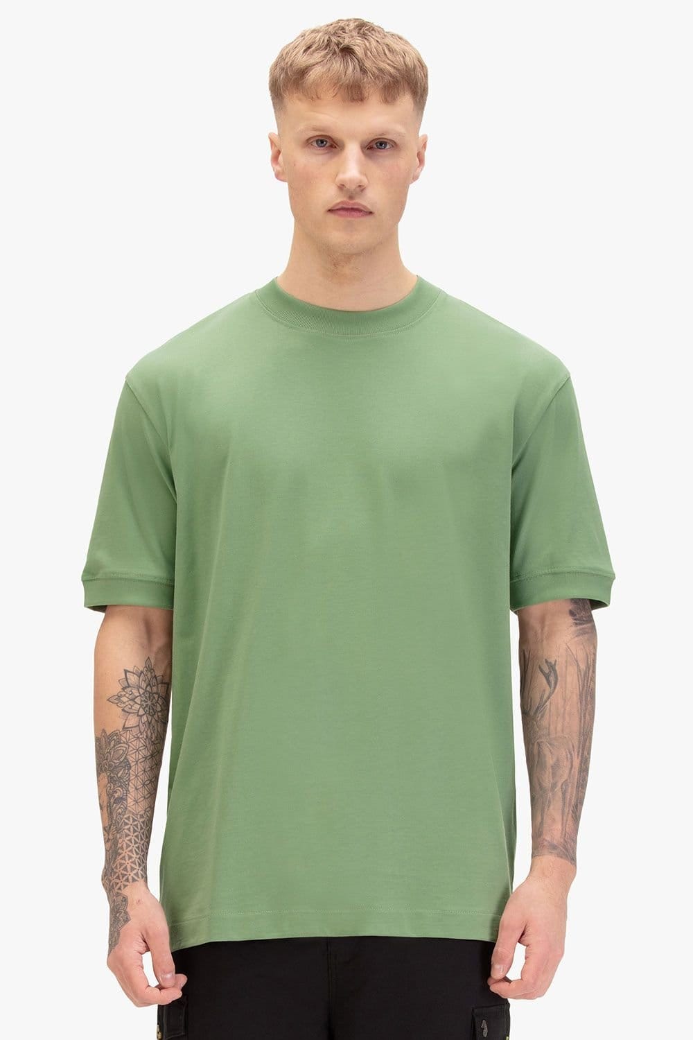 Luke 1977 Men's Green Relax Fit T-Shirt