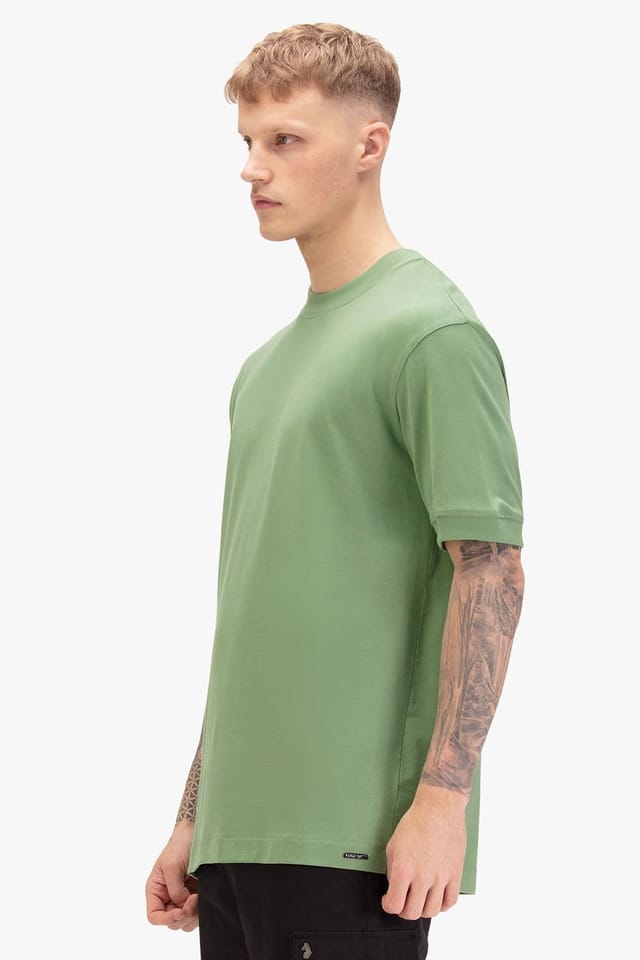 Luke 1977 Luke 1977 Men's Who Wears The Relax Fit T-Shirt in Green - 3