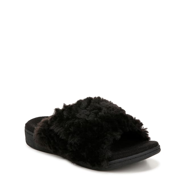 Vionic Vionic Women's Relax II Slippers in Black - 2