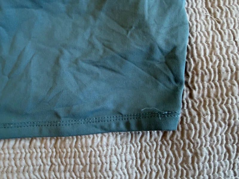 Bershka Blue crop top