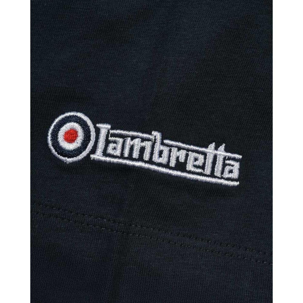Lambretta Lambretta Men's Spray Logo T-Shirt in Navy - 4