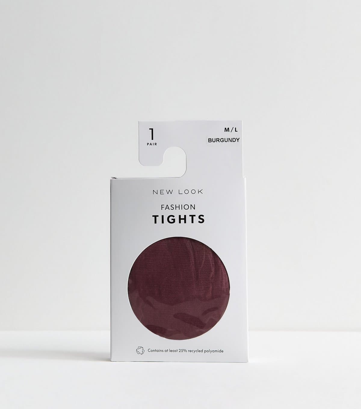 New Look Dark Burgundy 70 Denier Opaque Tights New Look