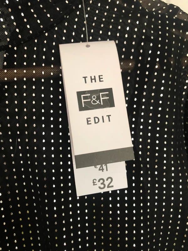 F&F Maxi black dress