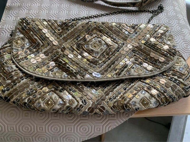 New Look Small Sequined  bag