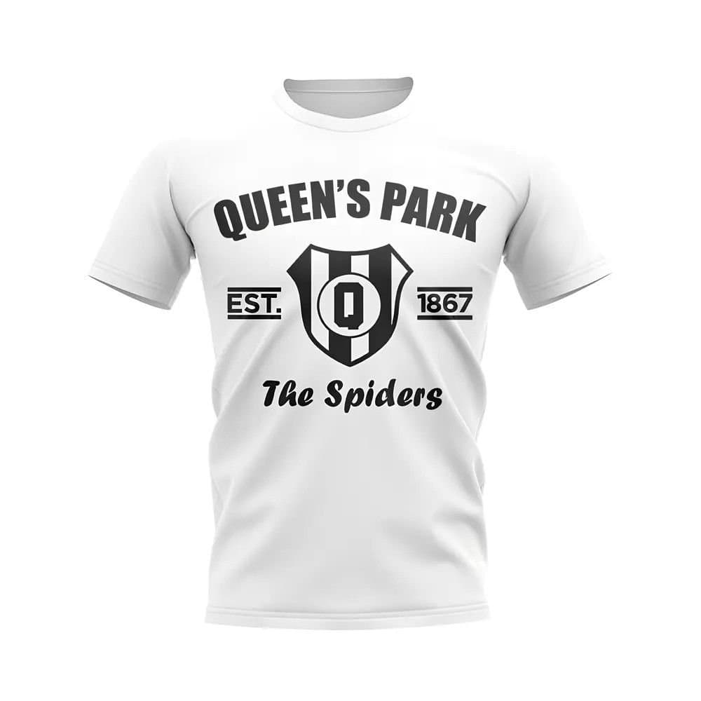 Queens Park Rangers FC Queens Park Rangers FC Men's Personalised Established Football T-Shirt in White