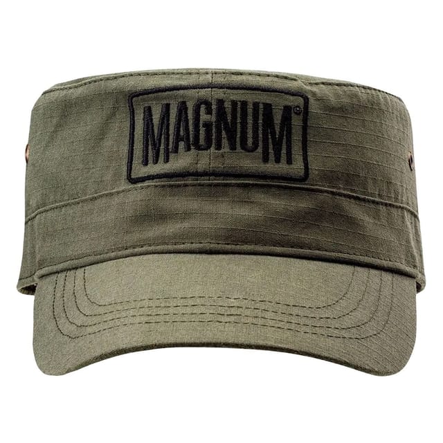 magnum Magnum Men's Patrol Plain Cap in Dark Olive - 2