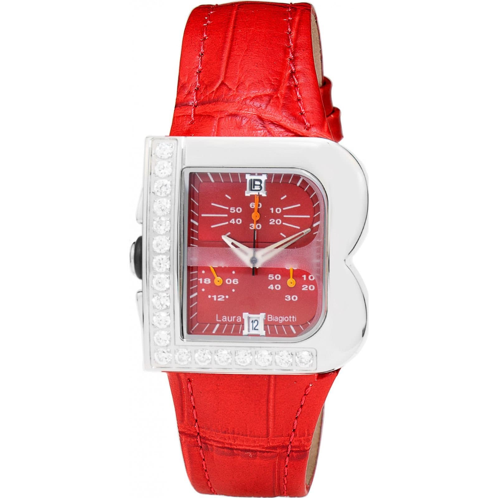 Laura Biagiotti Laura Biagiotti Women's LB0002L-05Z 36mm Quartz Watch in Red