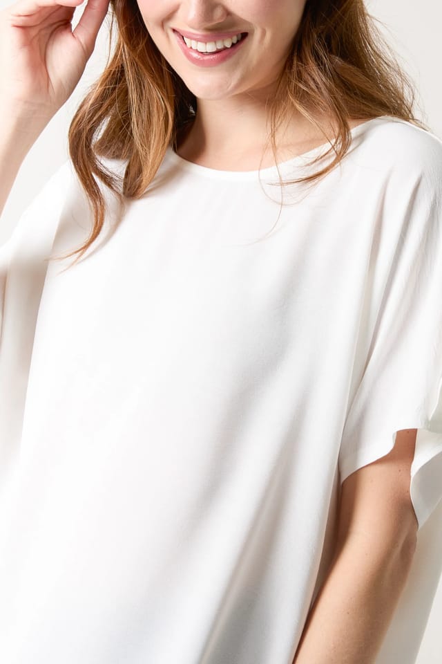 Blue Vanilla Round Neck Top - 3