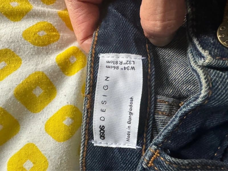 ASOS Design ASOS balloon jeans