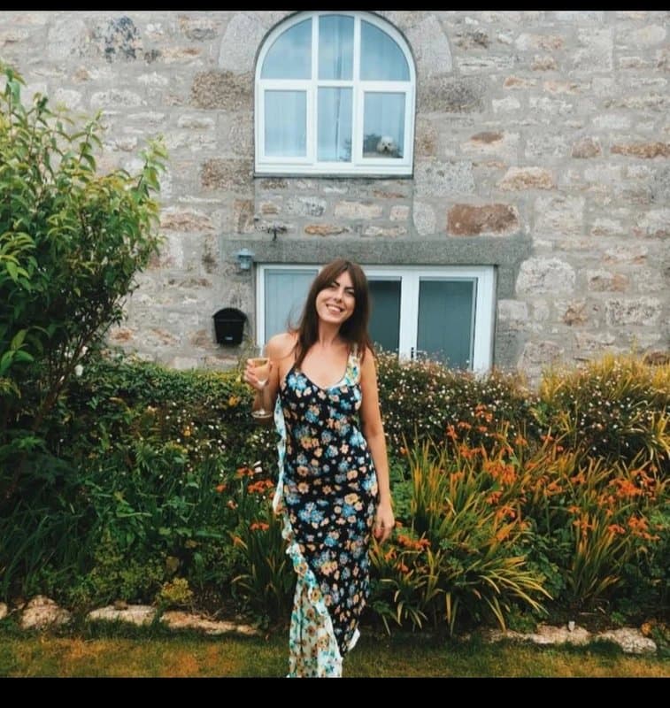 Topshop Floral ruffle maxi dress