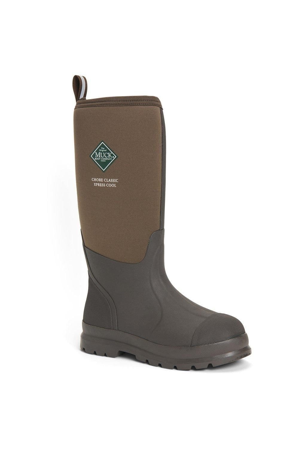 Muck Boots Muck Boots Men's 'Chore Classic Tall Xpress Cool' Wellingtons in Brown - 4