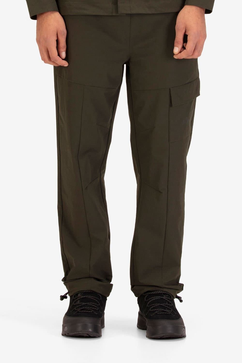 Luke 1977 Luke 1977 Dark Green Nylon Cargo Trousers