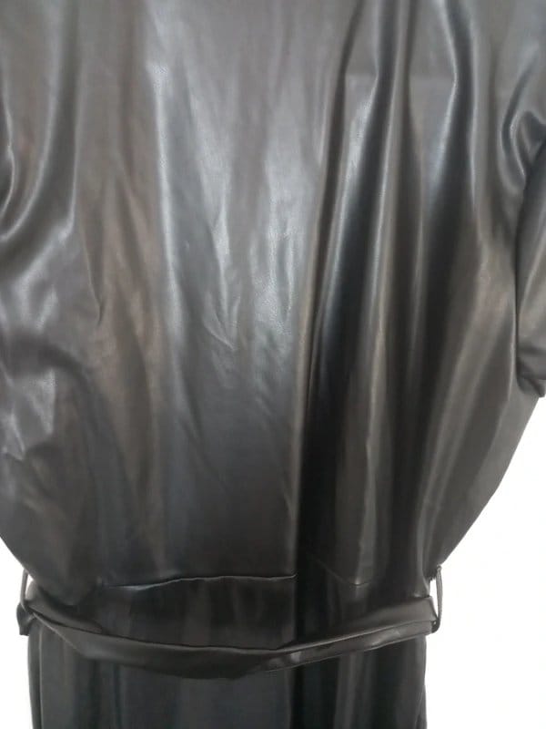 New Look Black Faux Leather Dress