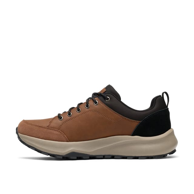 Clarks Clarks Men's Pelmo Lace WP Tan Lace Up, Walking in Brown - 2