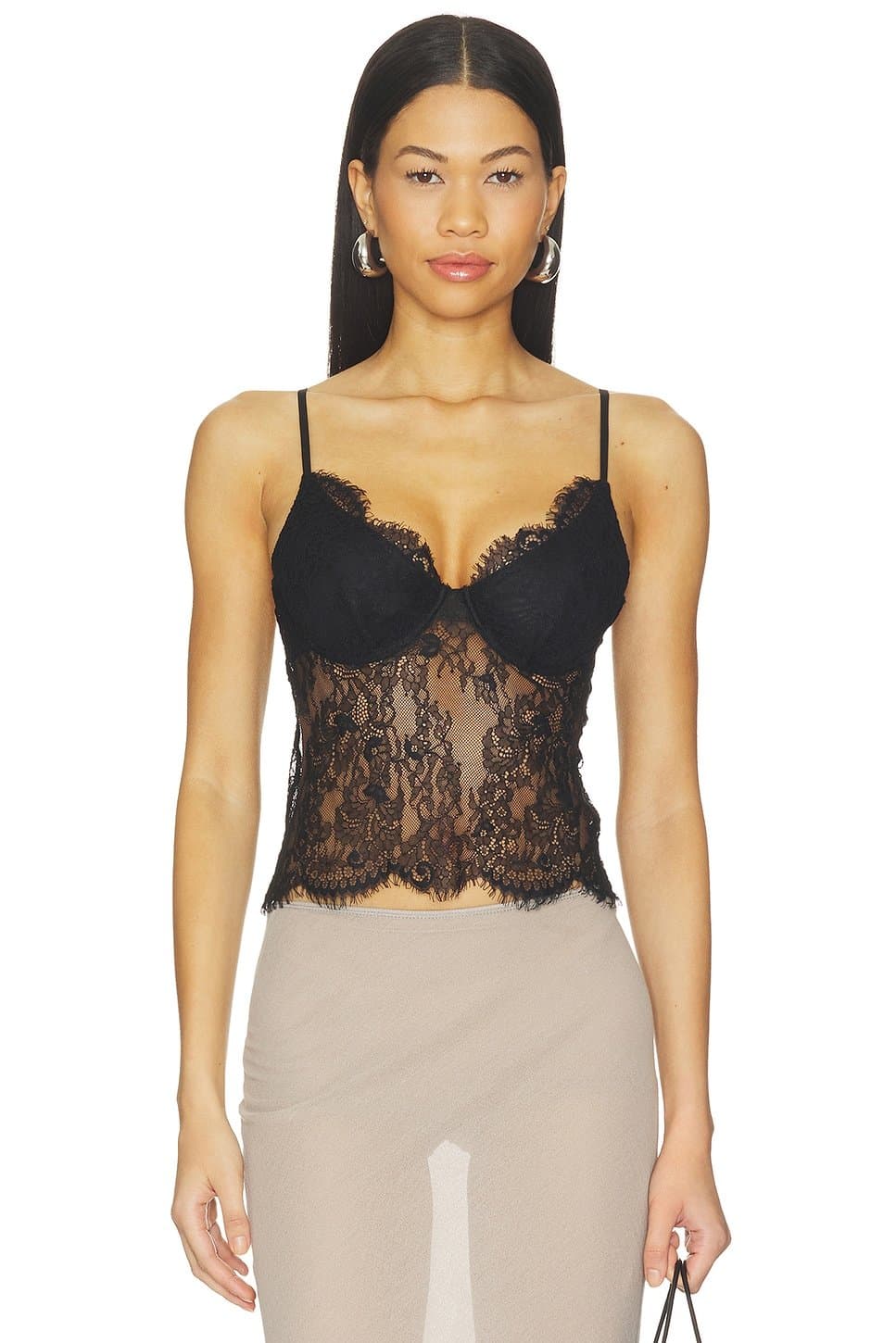 revolve Revolve Black Lace Camisole