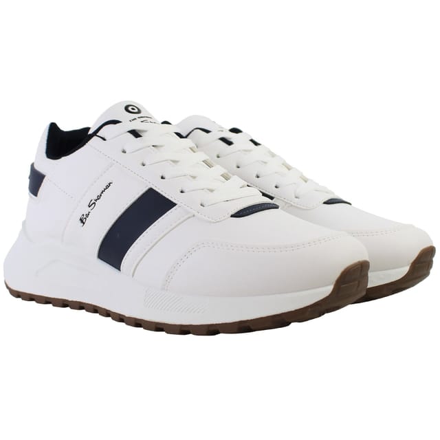 Ben Sherman Ben Sherman Men's Retro White Trainers - 2