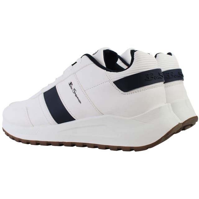Ben Sherman Ben Sherman Men's Retro White Trainers - 3