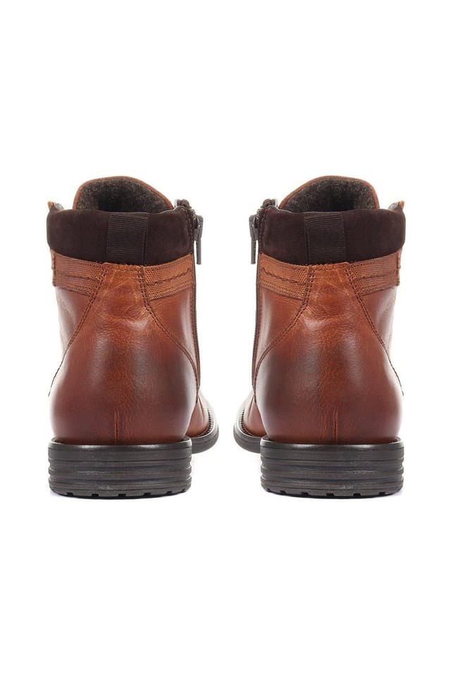 Jones Bootmaker Jones Bootmaker Men's Docklands Leather Lace-Up Boots in Tan - 3