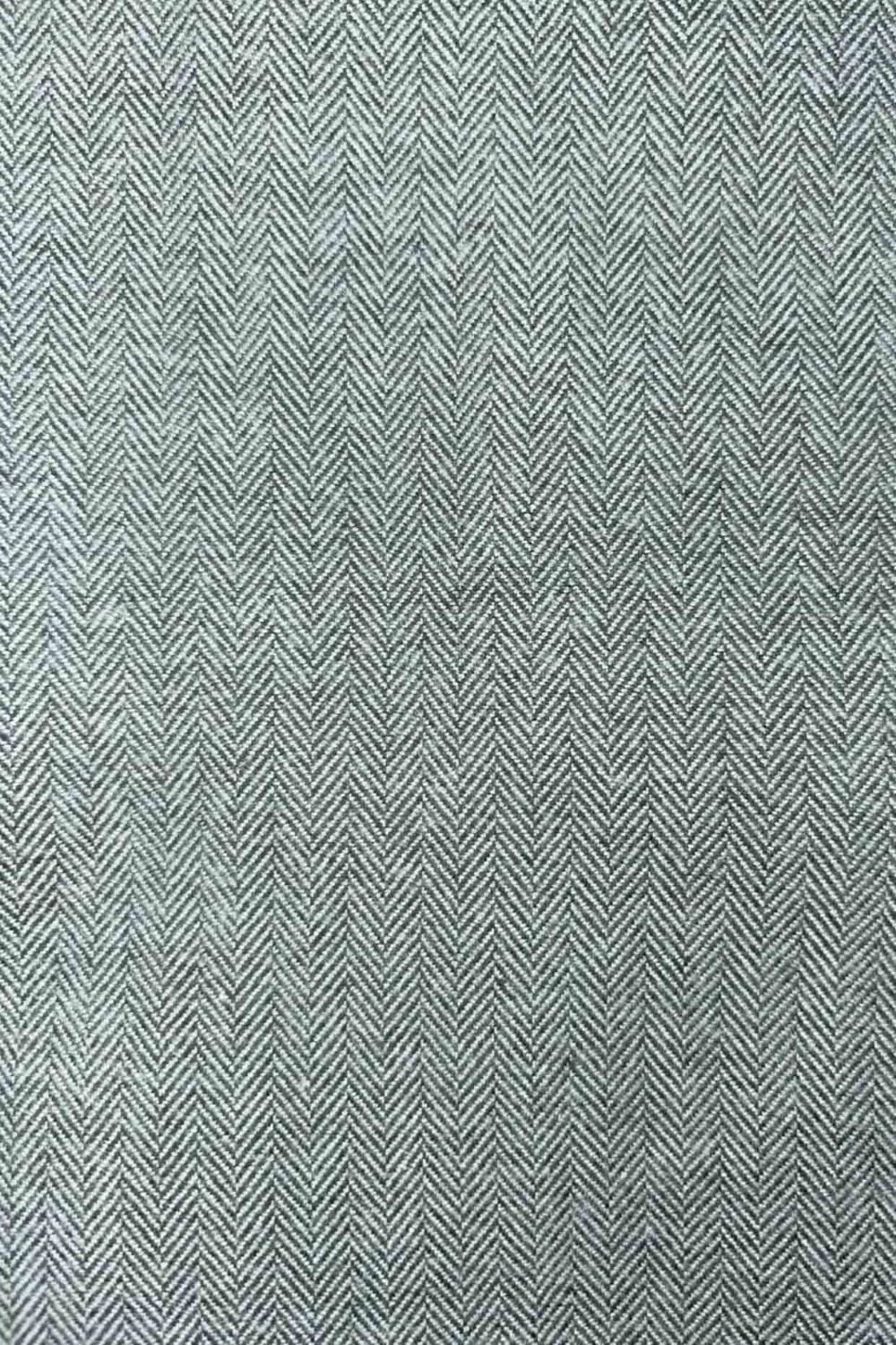 British Boxers British Boxers Women's "Moss" Herringbone Brushed Cotton Nightshirt in Dark Green - 4