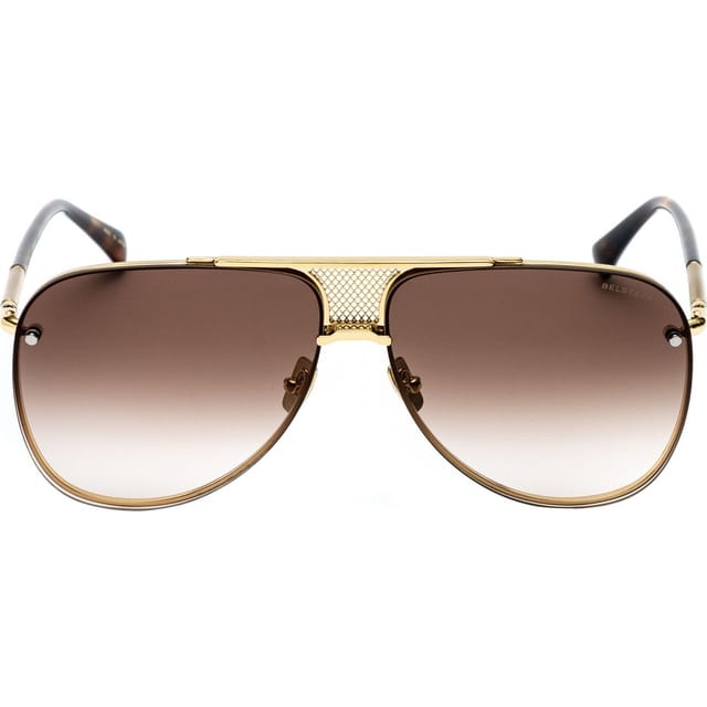 Belstaff Belstaff Men's BECKINGTON-SHINY-NEGRO Sunglasses in Gold - 2