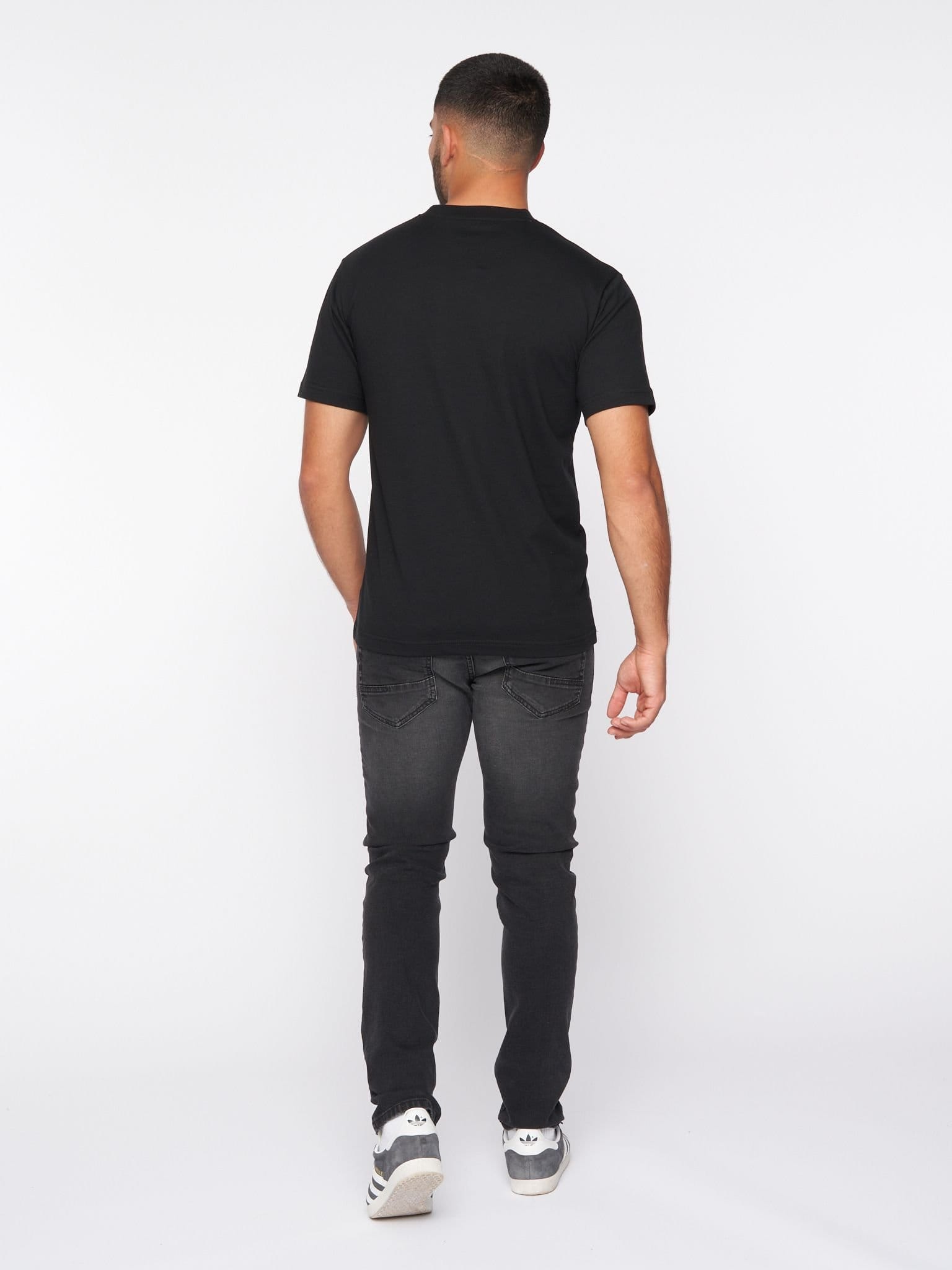 One True Saxon One True Saxon Men's Station T-Shirt in Black - 4