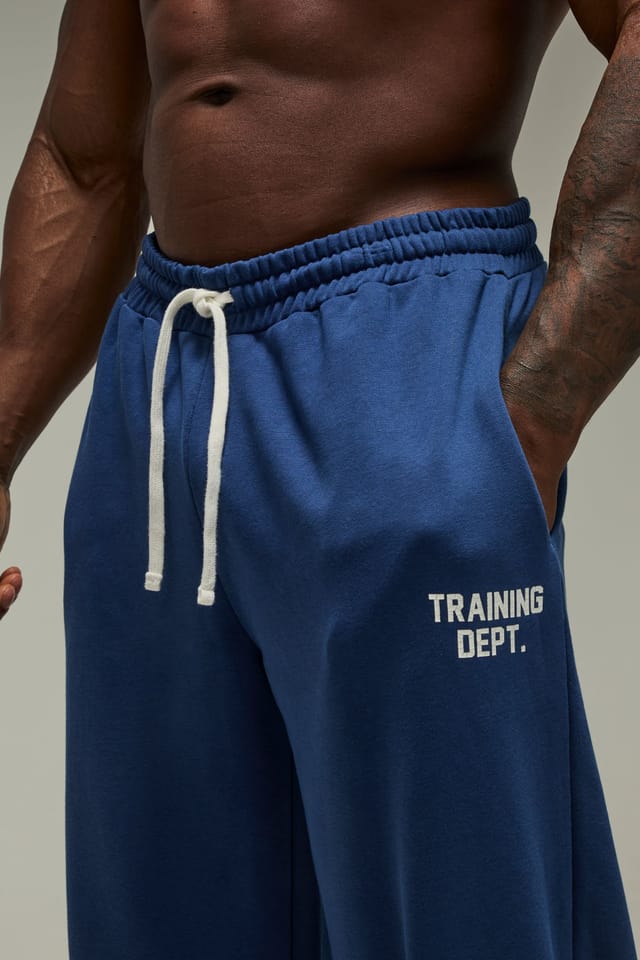 Training Dept. Training Dept. Men's Training Dept Wide Leg Joggers in Navy - 3