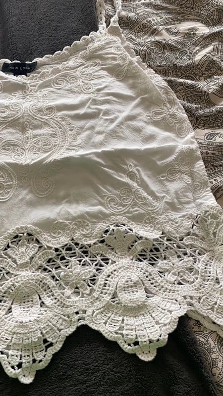New Look New look crochet top size medium - 1
