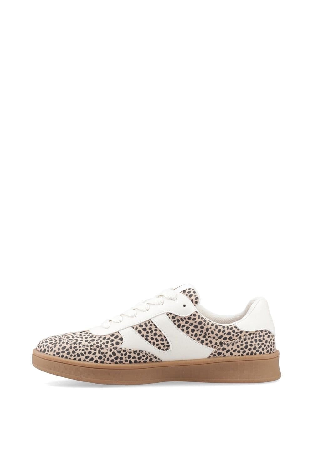 Hush Puppies Hush Puppies Women's Maura Textile Sneaker in Tan - 4