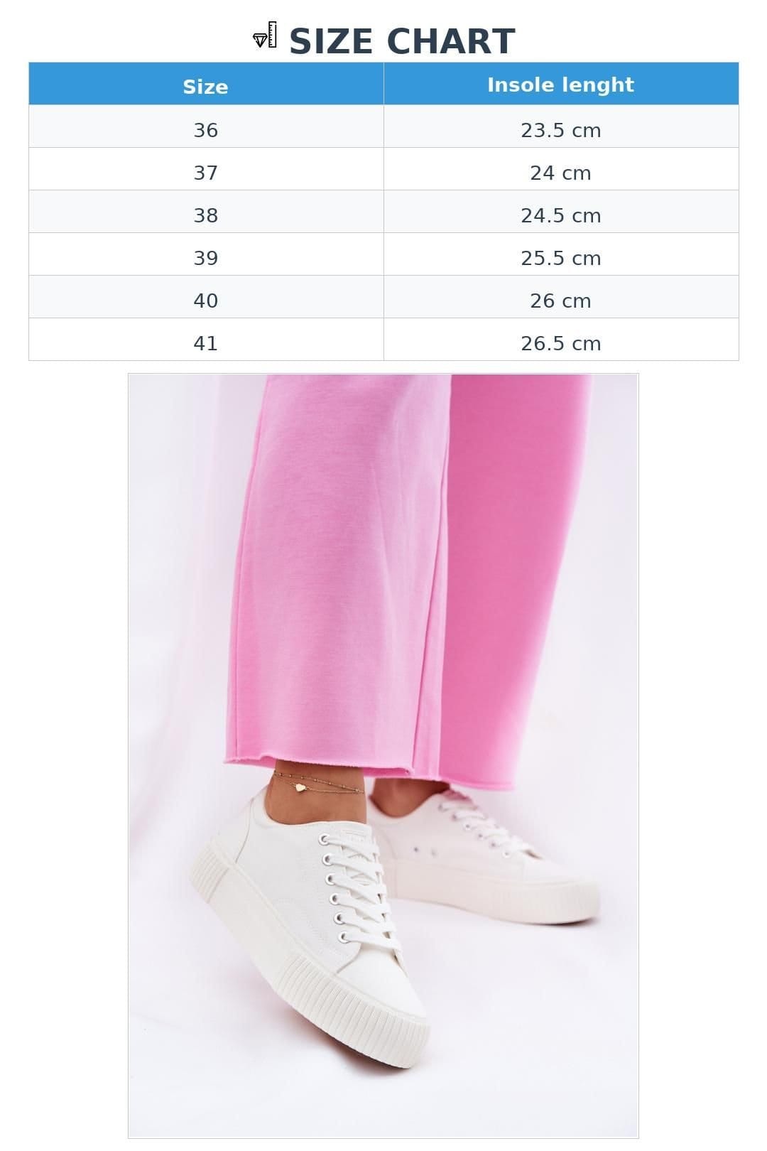 Love Lace Love Lace Women's Big Star Platform Textile Sneakers for Everyday Comfort in White - 4