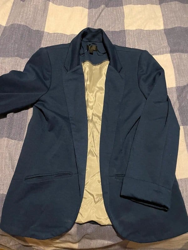 Topshop Navy Blazer for Women