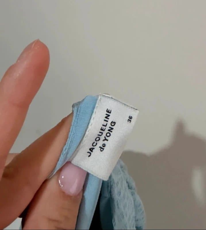 Jacqueline de Yong Brand new Long sleeved  v neck mini dress , size 8 uk