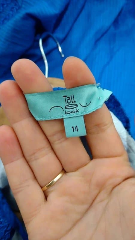 New Look New Look Blue Embroidered Boho Style Dress Size 14