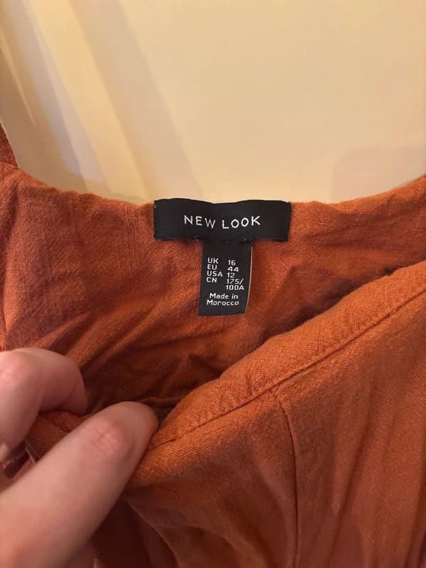 New Look Orange jumpsuit