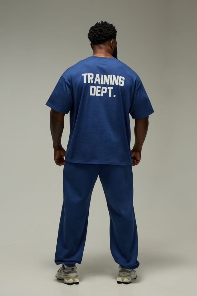 Training Dept. Training Dept. Men's Training Dept Oversized T-shirt in Navy - 2