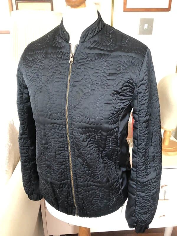 Topshop Topshop (RRP £120) stunning pattern embroidered bomber jacket  - 8