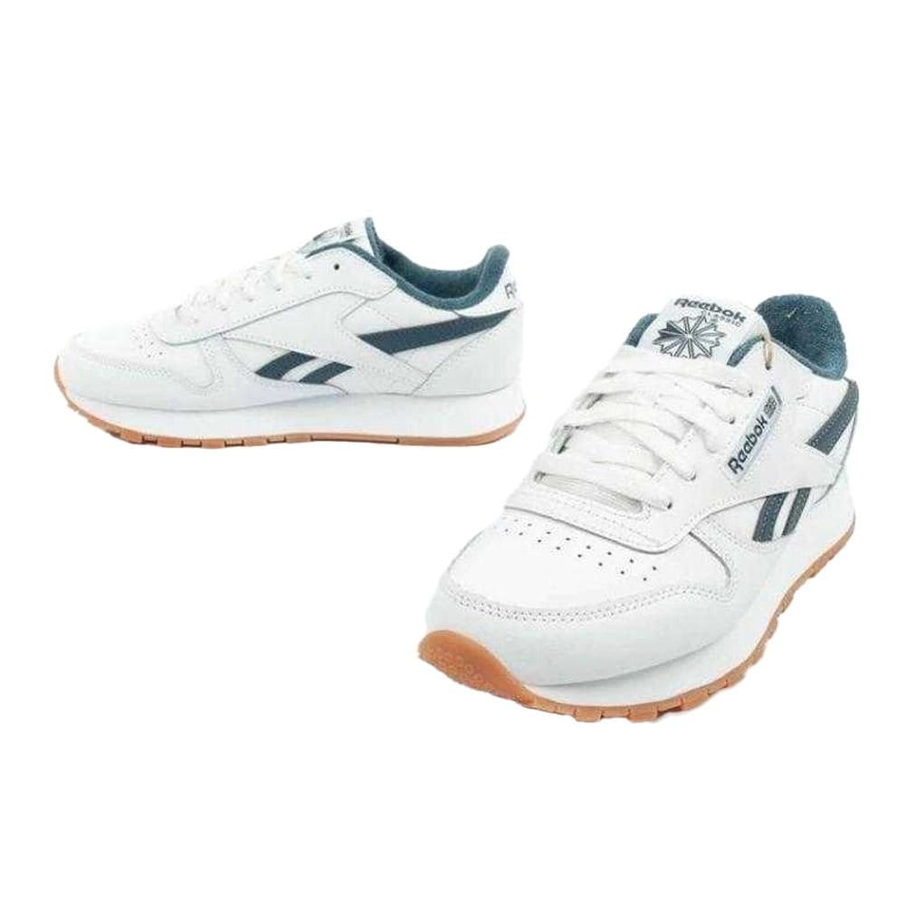 Reebok Reebok Women's Classic Logo logical Leather Trainers in White - 4